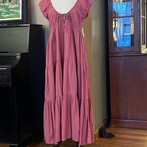 Lucky Brand Mauve Maxi Dress